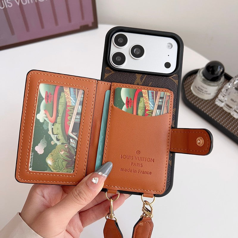 GG Louis Card Crossbody iPhone 18 Case
