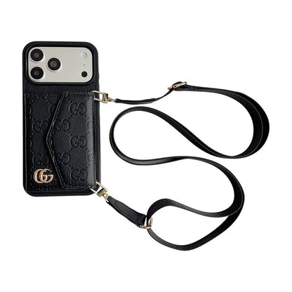 GG Color Side Card Bag Crossbody iPhone Case