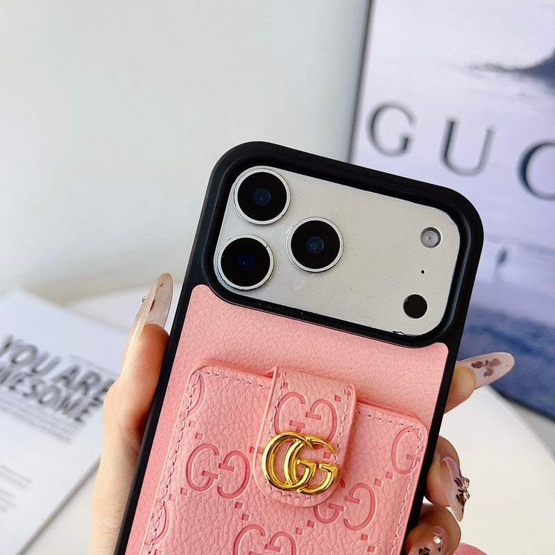 GG Color Crossbody iPhone Case