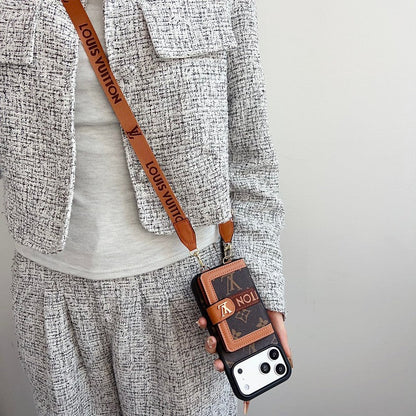 GG Louis Card Crossbody iPhone 18 Case