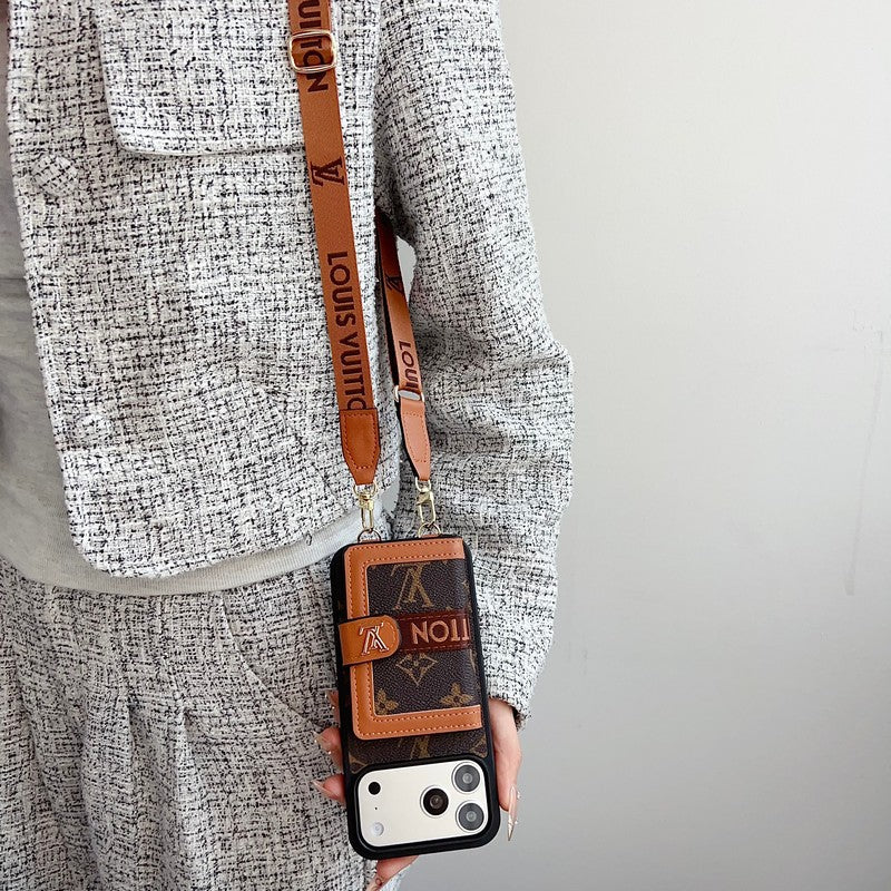 GG Louis Card Crossbody iPhone 18 Case