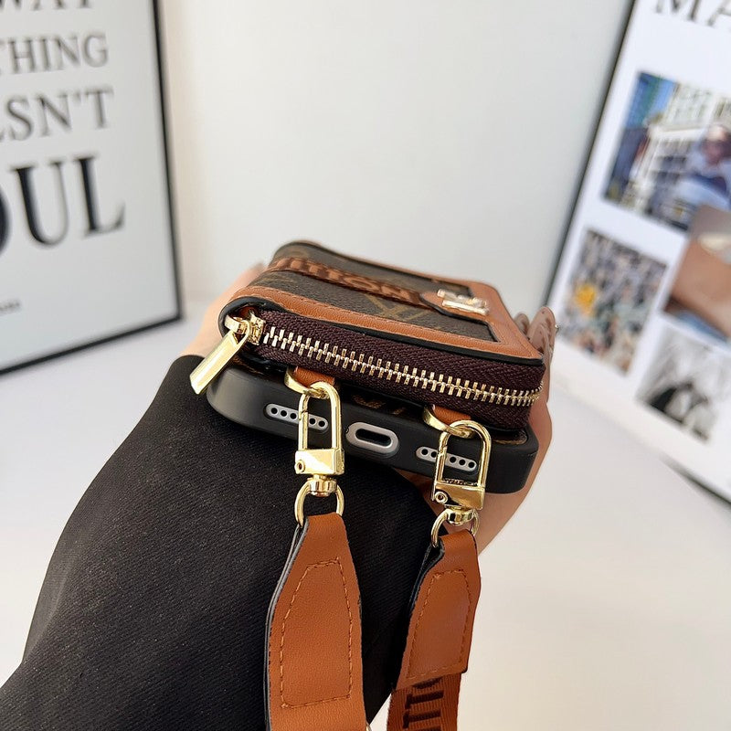 Louis GG Card Crossbody iPhone 18 Case