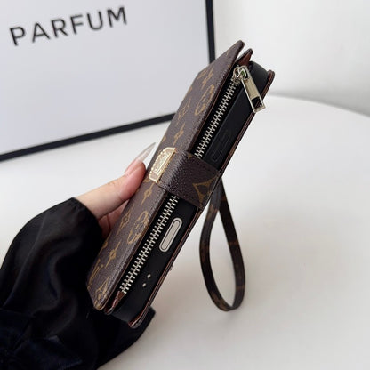 Lou Color Side Bag Leather Chain iPhone Case