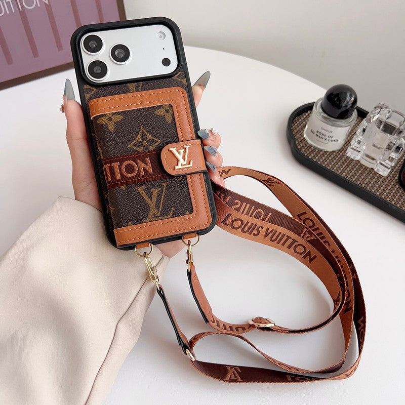 GG Louis Card Crossbody iPhone 18 Case