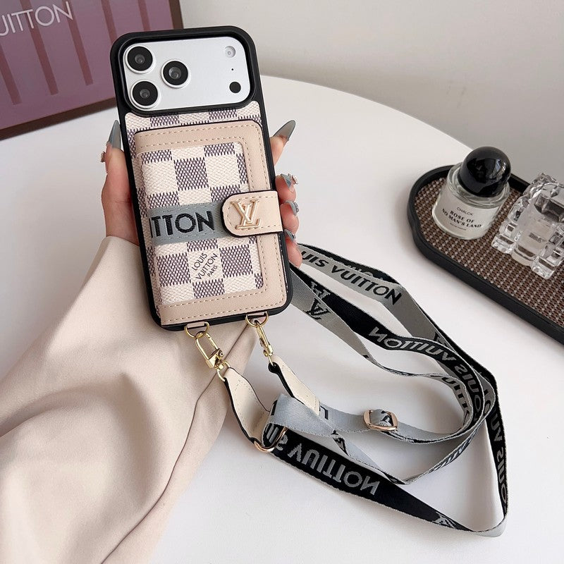 GG Louis Card Crossbody iPhone 18 Case