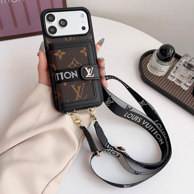 GG Louis Card Crossbody iPhone 18 Case