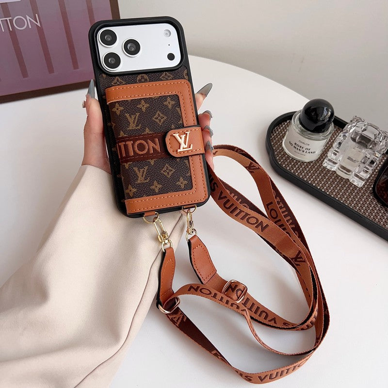 GG Louis Card Crossbody iPhone 18 Case