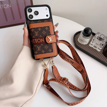 GG Louis Card Crossbody iPhone 18 Case