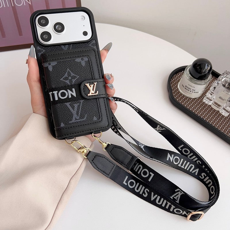 GG Louis Card Crossbody iPhone 18 Case