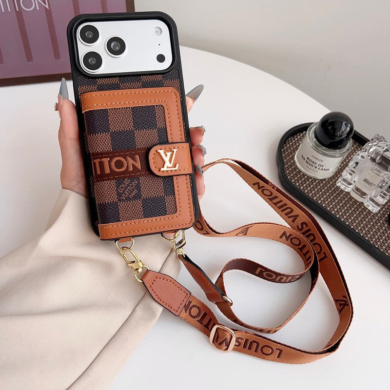 GG Louis Card Crossbody iPhone 18 Case